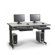 Kendall Howard 60" x 24" Advanced Classroom Training Table