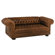 Distinction Leather Tufted Chesterfield Leather Sleeper Sofa