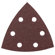 Bosch Power Tools Bosch Power Tools - Oscillating Tool Accessories Red Detail Sanding Triangle  40-Grit (5Pk): 114-Sdtr040 - red detail sanding triangle  40-grit (5pk)