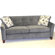 LaCrosse Furniture Tightback Chenille Queen Sleeper Sofa