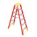 Werner 6' Fiberglass Twin Step Ladder T6206