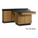 Diversified Woodcrafts Perimeter Workstation With 4 Drawers, Sink & Fixtures