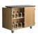 Diversified Woodcrafts Mobile Microscope Storage Cabinet