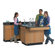 Diversified Woodcrafts Perimeter Workstation