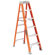Louisville Ladder FS1500 Series Fiberglass Step Ladders - 10' advent fiberglass step ladder 300lb.