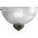 Progress Lighting  Etched Glass Wall Sconce in Antique Nickel