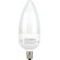 Sylvania Dulux 4 Watt Flame Shaped Compact Fluorescent Bulb