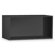 OIA Cube 30" Open Storage Cube in Black