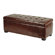 Safavieh Manhattan Leather Entryway Storage Ottoman