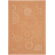 Safavieh Courtyard Terracotta/Natural Circle Rug