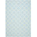 Safavieh Dhurries Light Blue/Ivory Checked Rug