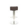 Safavieh Liam Bonded Leather Barstool in Brown