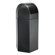 Commercial Zone 50-Gallon Hex Waste Container with Dome Lid in Black