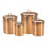 Old Dutch International Hammered Canister (Set of 4)