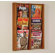Wooden Mallet Six Pocket Acrylic and Oak Wall Display
