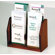 Wooden Mallet Countertop Four Pocket Brochure Display