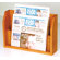 Wooden Mallet Countertop Two Pocket Newspaper Display
