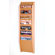 Wooden Mallet Seven Pocket Wall Mount Magazine Rack