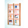 Wooden Mallet Eight Pocket Acrylic and Oak Wall Display