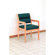 Wooden Mallet Valley Standard Leg Guest Chair- Designer Fabric