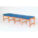 Wooden Mallet Dakota Wave Four Seat Bench