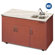Ozark River Portable Sinks Silver Advantage Double Bowl Portable Sink