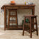 Wildon Home &reg; Nutley 3 Piece Breakfast Table Set in Espresso
