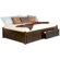 Atlantic Furniture Urban Lifestyle Concord Platform Bed with Bed Drawers Set