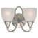 Sea Gull Lighting Pemberton Vanity Light in Brushed Nickel