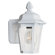 Sea Gull Lighting Classic Cast Aluminum  Outdoor Wall Lantern in White