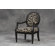 Linon Fabric Arm Chair