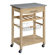 Linon Ledgeview Kitchen Cart with Granite Top