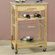 Linon Ledgeview Kitchen Cart with Granite Top