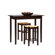 Linon Tavern 3 Piece Counter Height Dining Set