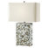 Feiss Aria One Light Table Lamp in Polished Nickel