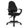 Topstar Drehstuhl "Flex Point SY" mit festen Armlehnen Q3 in Schwarz