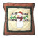 Patch Magic Jolly Snowmen Toss Pillow