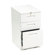 Maxon Freestanding Letter-Size Pedestal File with Two Box and One File Drawer in Gray