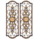 Uttermost Micayla Panels Wall Art in Antiqued Gold - Set of 2