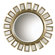 Uttermost Cyrus Sunburst Wall Mirror