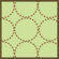 Bacati Quilted Circles Three Piece Wall Hangs in Lime and Chocolate