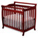 DaVinci Emily Mini 2-in-1 Convertible Crib in Ebony Black