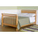 DaVinci Emily Two Piece Convertible Crib Set with Toddler Rail in Honey Oak