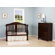 DaVinci Parker Three Piece Convertible Crib Nursery Set with Toddler Rail in Coffee