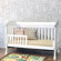 DaVinci Jacob 4-in-1 Convertible Crib with Toddler Rails in White
