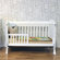 DaVinci Jacob 4-in-1 Convertible Crib with Toddler Rails in White