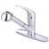 Elements of Design Daytona Single Handle Centerset Kitchen Faucet with Pullout Side Spray
