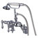 Elements of Design Hot Springs Deck Mount Clawfoot Tub Faucet with Handshower