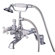 Elements of Design Hot Springs Deck Mount Clawfoot Tub Faucet with Handshower