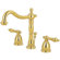 Elements of Design Heritage Widespread Bathroom Faucet with Double Lever Handles